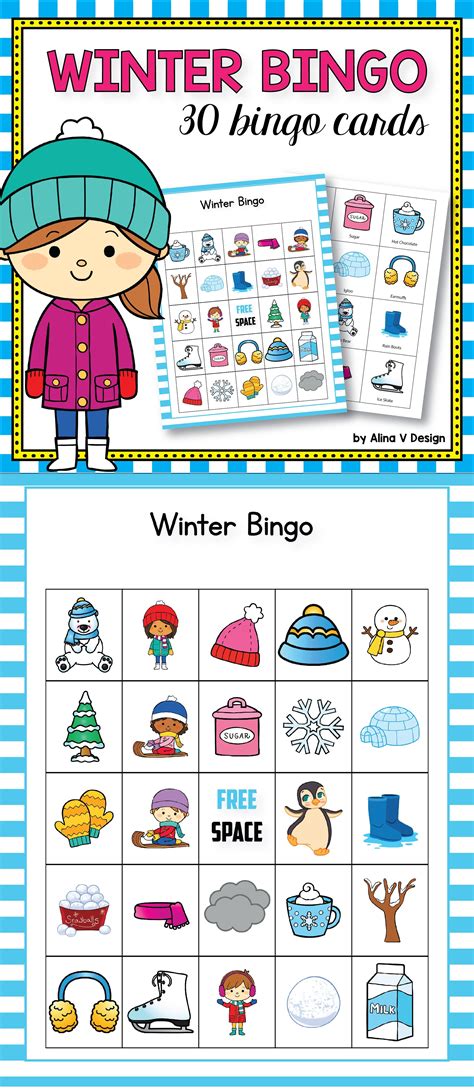 Free Printable Winter Bingo